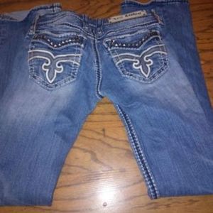 Rock revival boot cut jeans sz 25